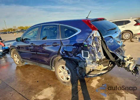 2015 Honda Cr-V Lx z USA, uszkodzony, nr VIN 3CZRM3H30FG715743